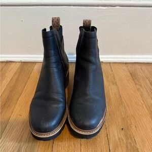 Dolce Vita Black Ankle Boots with Contemporary Silhouette